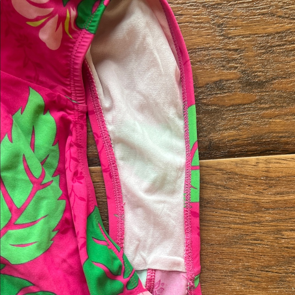 Tommy Hilfiger Pink Floral Swimsuit - Size 10 - Picture 11 of 11